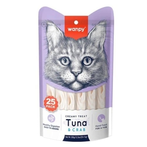 وانبي وجبة عدد 5 قطعة كريمية مكافآت بنكهة التونة و...