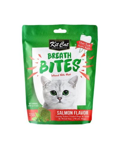 كت كات بريث نعناع مكمل غذائي بالسالمون 60غ