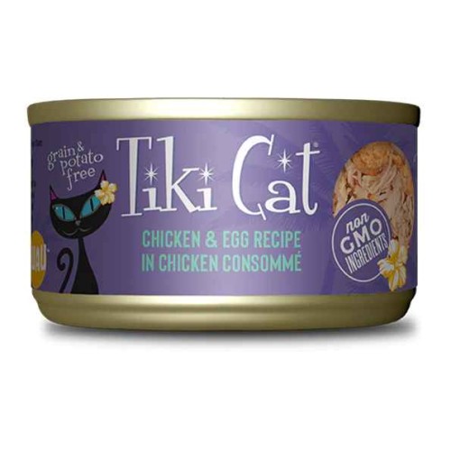 تيكي كات كولينا لوا بيض و دجاج طعام رطب للقطط 85 ج...