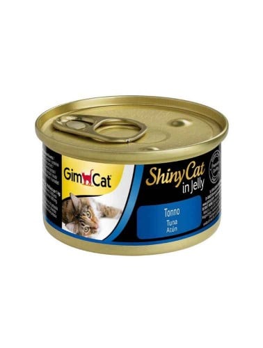جيم كات شايني كات اكل قطط رطب بقطع التونة مع الهلا...