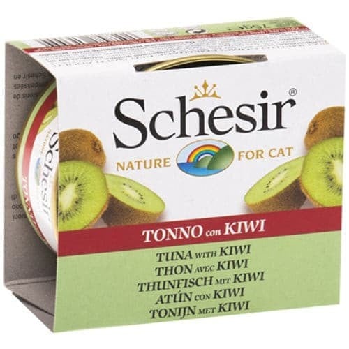 شيزر طعام رطب معلبات التونة مع الكيوي للقطط 75 جرا...