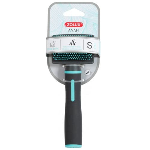 زولكس مشط للكلاب للشعر المتوسط والطويل لون رمادي