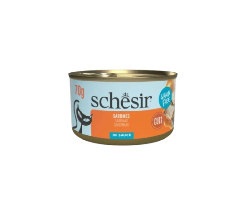 شيزر طعام رطب للقطط بالسردين باتيه 70 جم