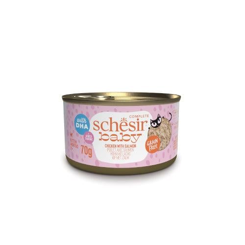 شيزير بيبي طعام رطب للقطط الصغيرة بنكهة الدجاج وال...