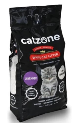 كات زون رمل للقطط برائحة اللافندر