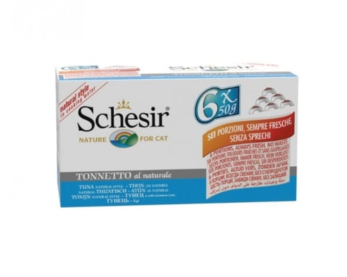 شيزر طعام رطب معلبات التونة في الماء المطهي للقطط...