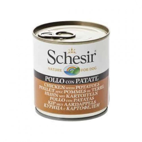 شيزر اكل كلاب رطب بالدجاج مع البطاطا، 285غ