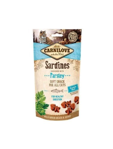كارنيلوف مكافآت سردين مع بقدونس للقطط البالغة 50 ج...