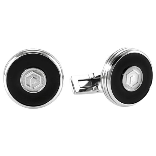 بيكاسو اند كو طقم قلم وكبك نقش متماثل لون فضي واسو...