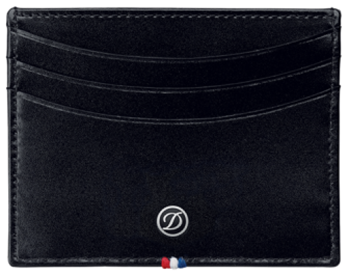 حامل بطاقات S. T. DUPONT LINE D 6 أسود