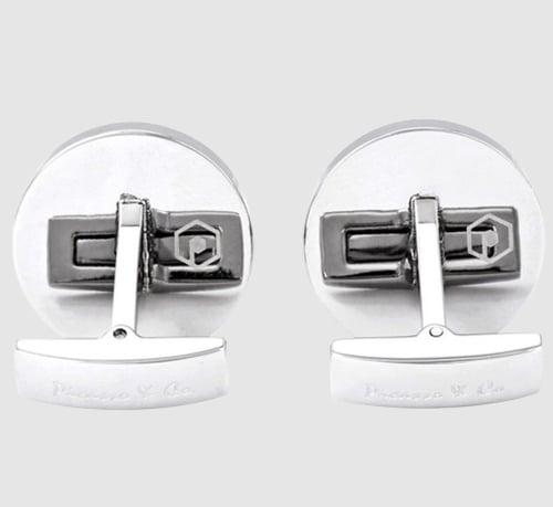 بيكاسو أند كو كبك – ازرار اكمام ستيل لون فضي واسود...