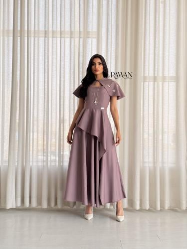 فستان موف فاتح