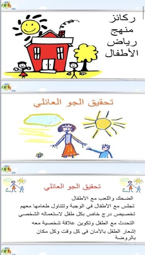 ملف إنجاز معلمة ( رياض الأطفال ) pdf , pptx