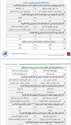 ملزمة الرخصة المهنية اللغة العربية pdf 1