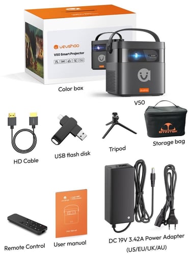 بروجكتور لا سلكي الجديد