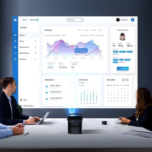 بروجكتور لا سلكي للمعلمين