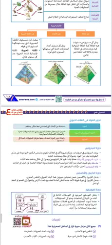 ملزمة التحصيلي علمي مع شرح فيديو pdf
