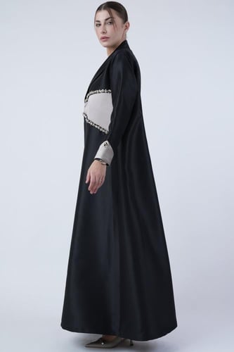 عبايه تفته أسود #37