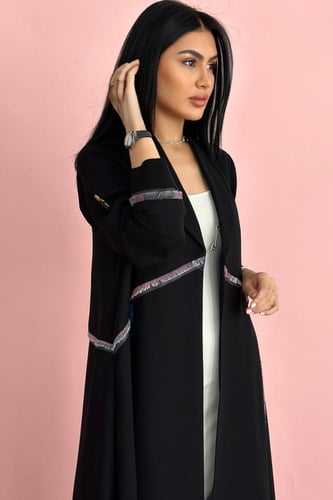 تسليم فوري كريب كوري بهدب ملون #906