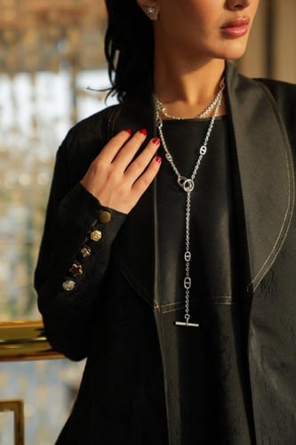 تسليم فوري - تفته هندي مع فستان منفصل “ عبايه خريف...