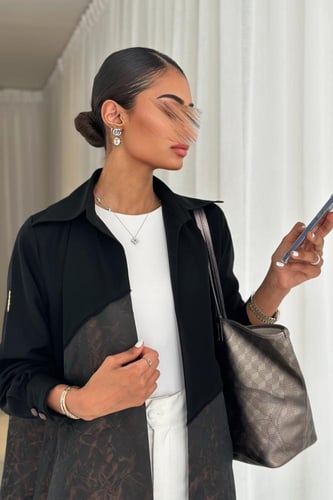 عبايه تفته شانتون قصه قميص - #790