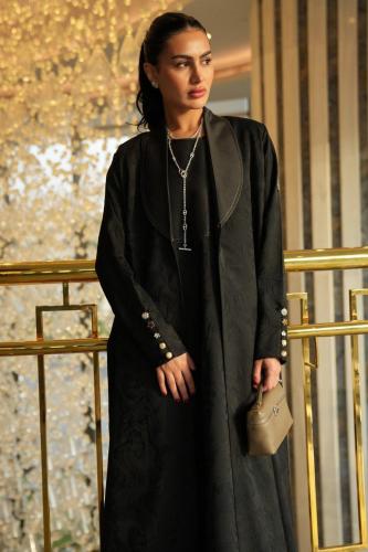 تسليم فوري - تفته هندي مع فستان منفصل “ عبايه خريف...