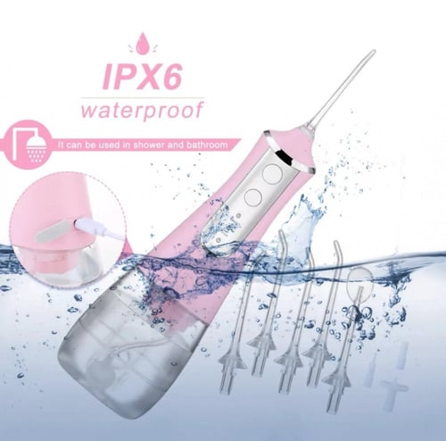 جهاز تنظيف الأسنان المائي