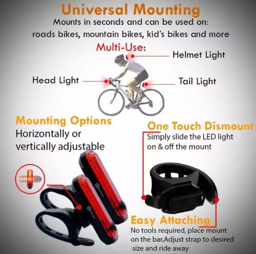 إضاءة ليد للدراجات وغيرها