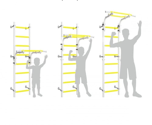 السلم المرن - رمادي