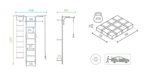 سلم الابطال - رمادي