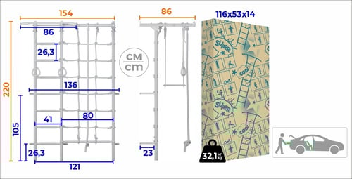 حائط المغامرون S7 - رصاصي