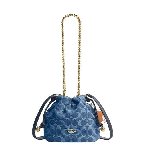 Small Coach bag, blue