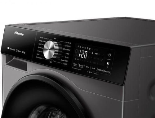 هايسنس غسالة ملابس فتحة امامية 10.5 كيلو تقنية Inv...