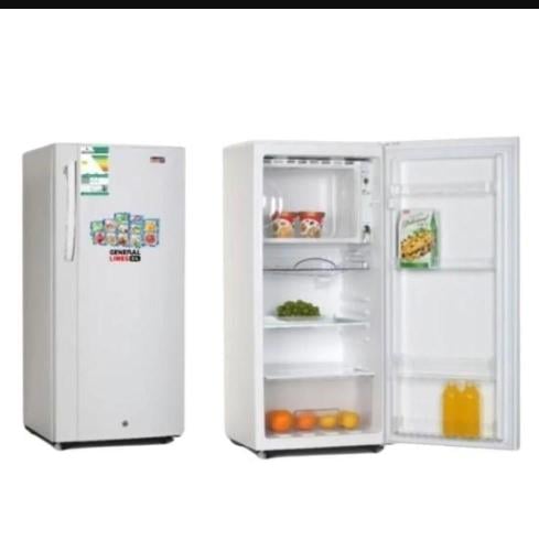 ثلاجة جنرال لاينز باب واحد، سعة 150 لتر 5.3 قدم ،...