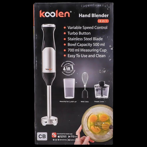 801114005 ,كولين خلاط يدوي ، سعة 500 مل- 4 وظائف-...