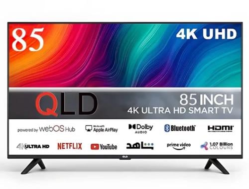 شاشة QLED 85 سمارت فور كى ويبوس كيوليد 85S4KWQ2
