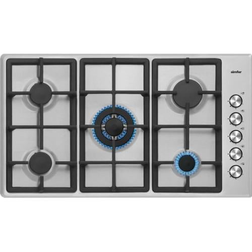 سطح بلت ان غاز سيمفر 90 سم – 5 شعلات – ستيل H9500Q...