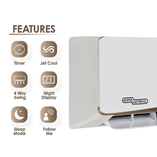 مكيف اسبلت سوبر جنرال مقاس 24 وحدة بارد