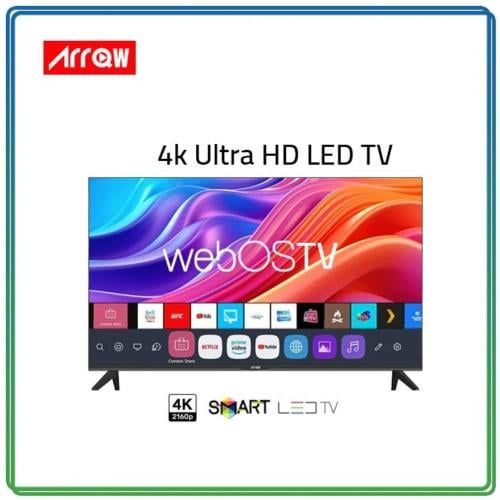 شاشة,ماركة ارو, 75بوصة, الترا اتش دي ,فوركيه , نظا...