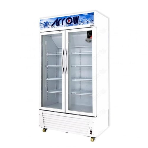 ثلاجة عرض ارو 22 قدم 2 باب زجاجي – NoFrosT