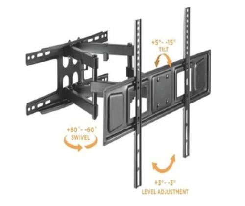 حامل حائط للتلفزيون متحرك بالكامل بسعر معقول، مقاس...