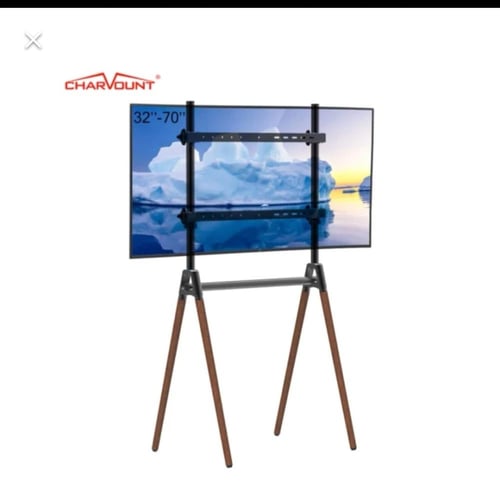 حامل تلفزيون خشبي باربع ارجل لشاشة LED LCD مقاس 32...