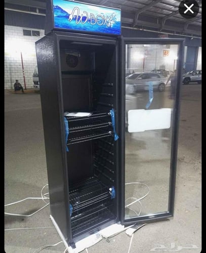 دبليو بوكس ثلاجة عرض 250 لتر - 6 قدم مكعب - أسود -...