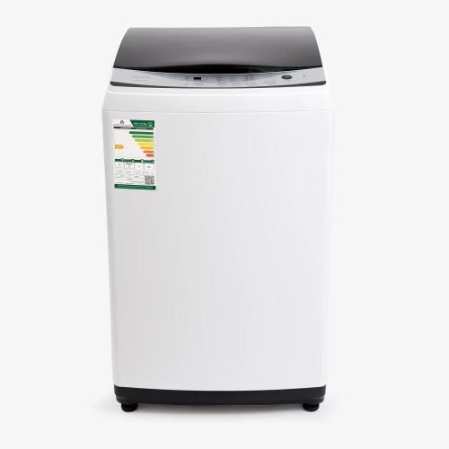 أوجين غسالة أوتوماتيك ,تعبئة علوية ,8 كغ ,أبيض - U...