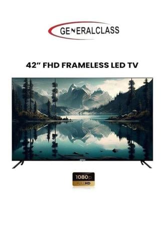 General Class تلفزيون LED بدون إطار 42 بوصة - دقة...