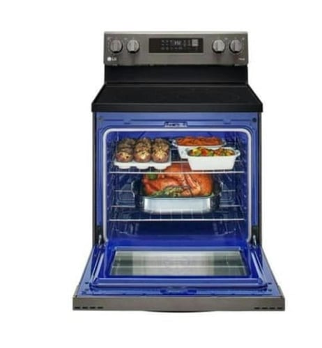 فرن LG فرى استاند كهرباء استيل سيراميك امان كامل L...