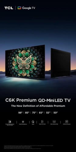 تي سي ال - تلفزيون، 98c6k بوصة، كيو دي مني ليد ، 1...