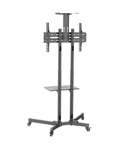 جودة عالية حامل أرضي للتلفزيون مع عربة تلفزيون دوا...