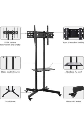 ستاند شاشة متحرك من 32 الى 75 بوصة