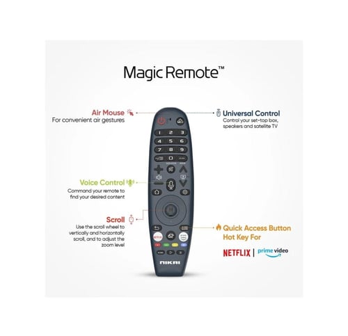 شاشة نيكاي 100 بوصة سمارت 4K WebOS